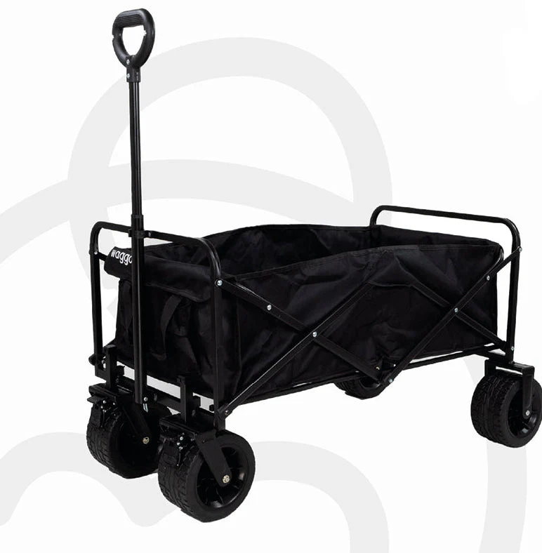 Carrito Plegable Camping Playa Niños Negro - Image 4