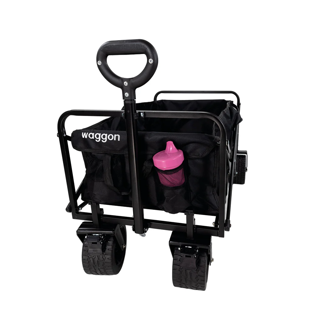 Carrito Plegable Camping Playa Niños Negro - Image 7
