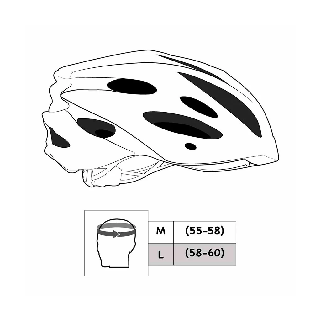 Casco Sport Negro/Naranjo L OW - Image 5