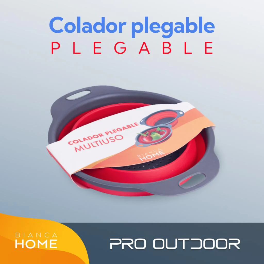 Colador Plegable Silicona 24 Cm Pro Outdoor - Image 4