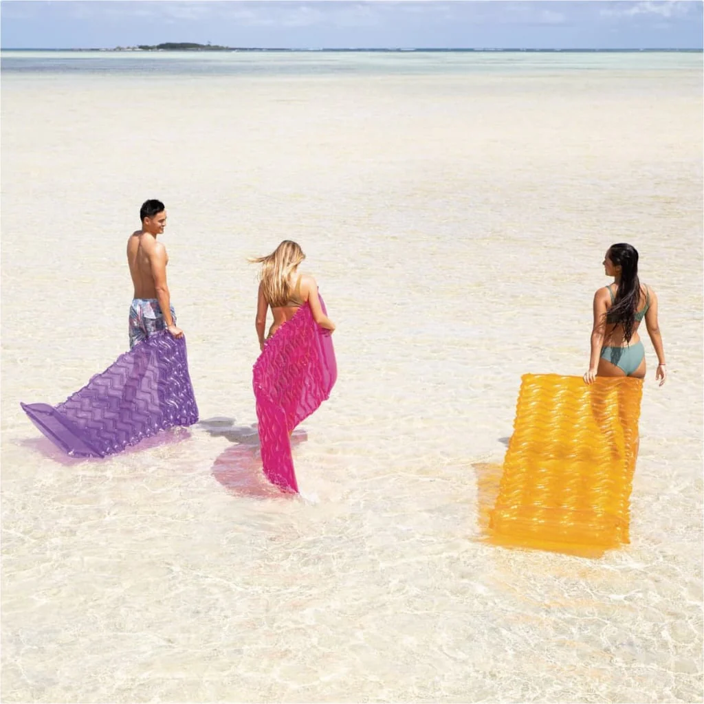 Colchoneta Inflable Intex Sea Wave 229 X 86 Cm Colores Surtidos - Image 5
