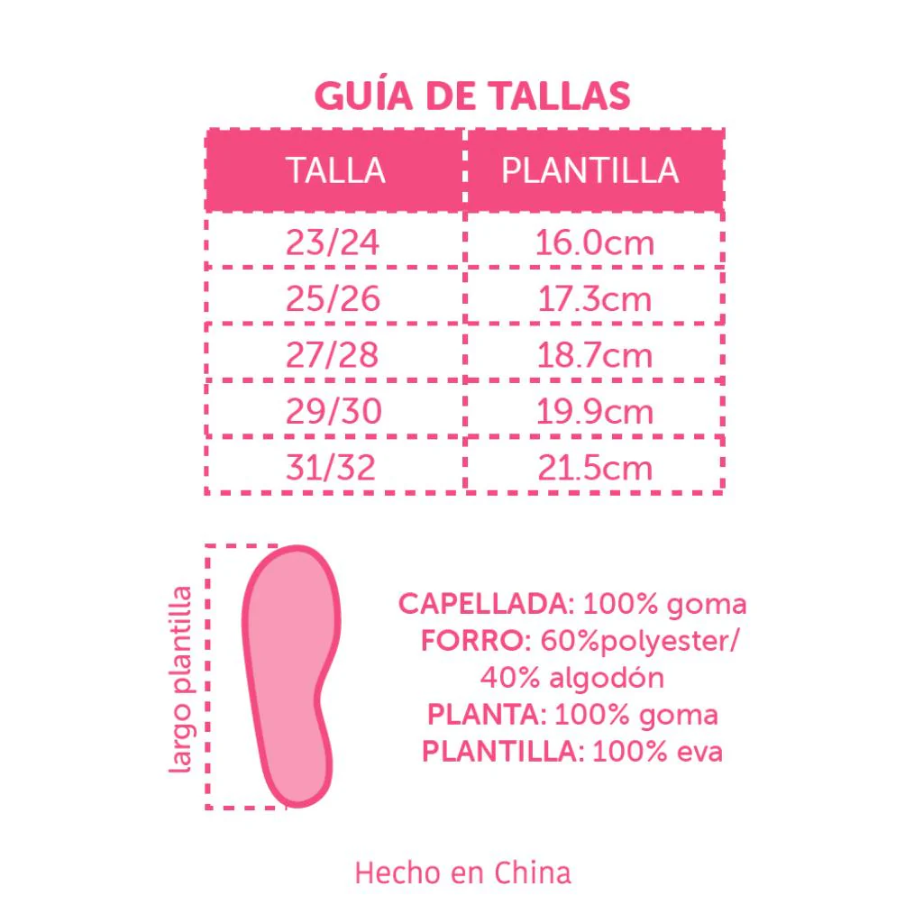 Combo 1 Botas De Agua Infantil + 1 Paraguas Cabeza Llama + 1 Mochila Infantil Gato Rosada - Image 13