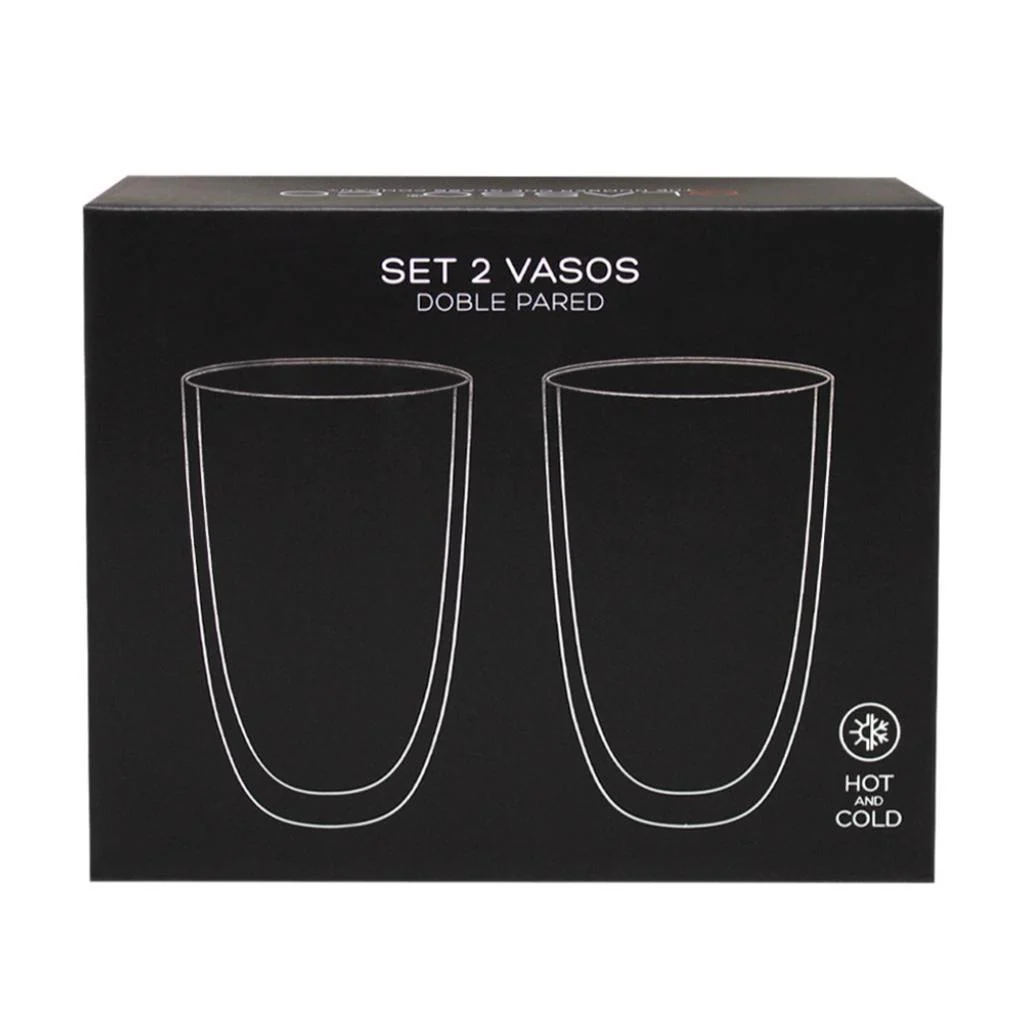 Combo 1 Cafetera Italiana 450ML Wayu + Set 2 Vasos Latte Glasso 473 ml - Image 7