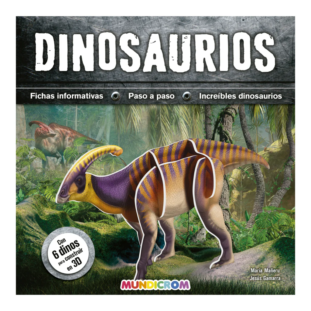 Combo 1 libro 101 Dinosaurios + 1 Libro con fichas informativas - Dinosaurios - Image 2