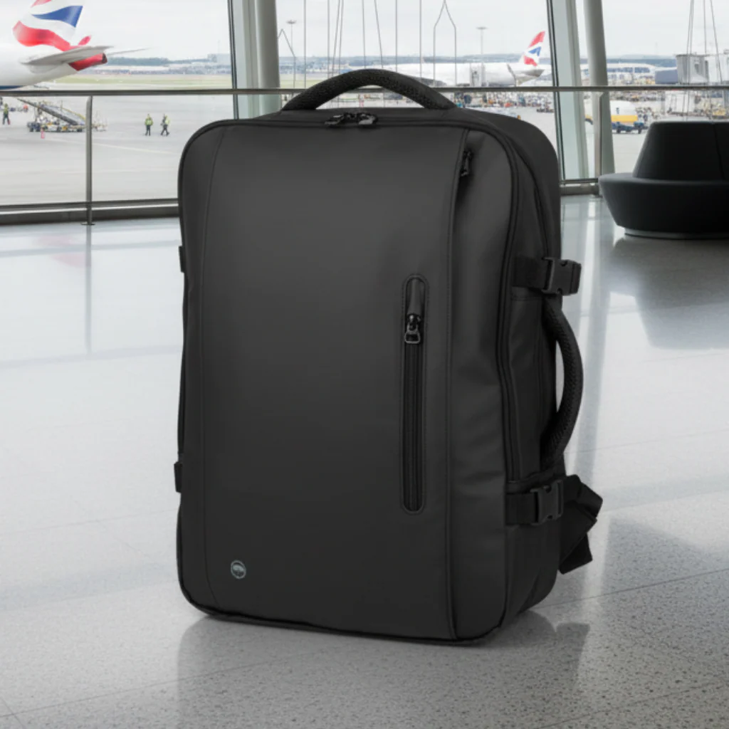 Combo 1 Mochila Viaje XL 40L Llaima Negro + 1 Botella Térmica Buffer Paine 1Lt - Image 3