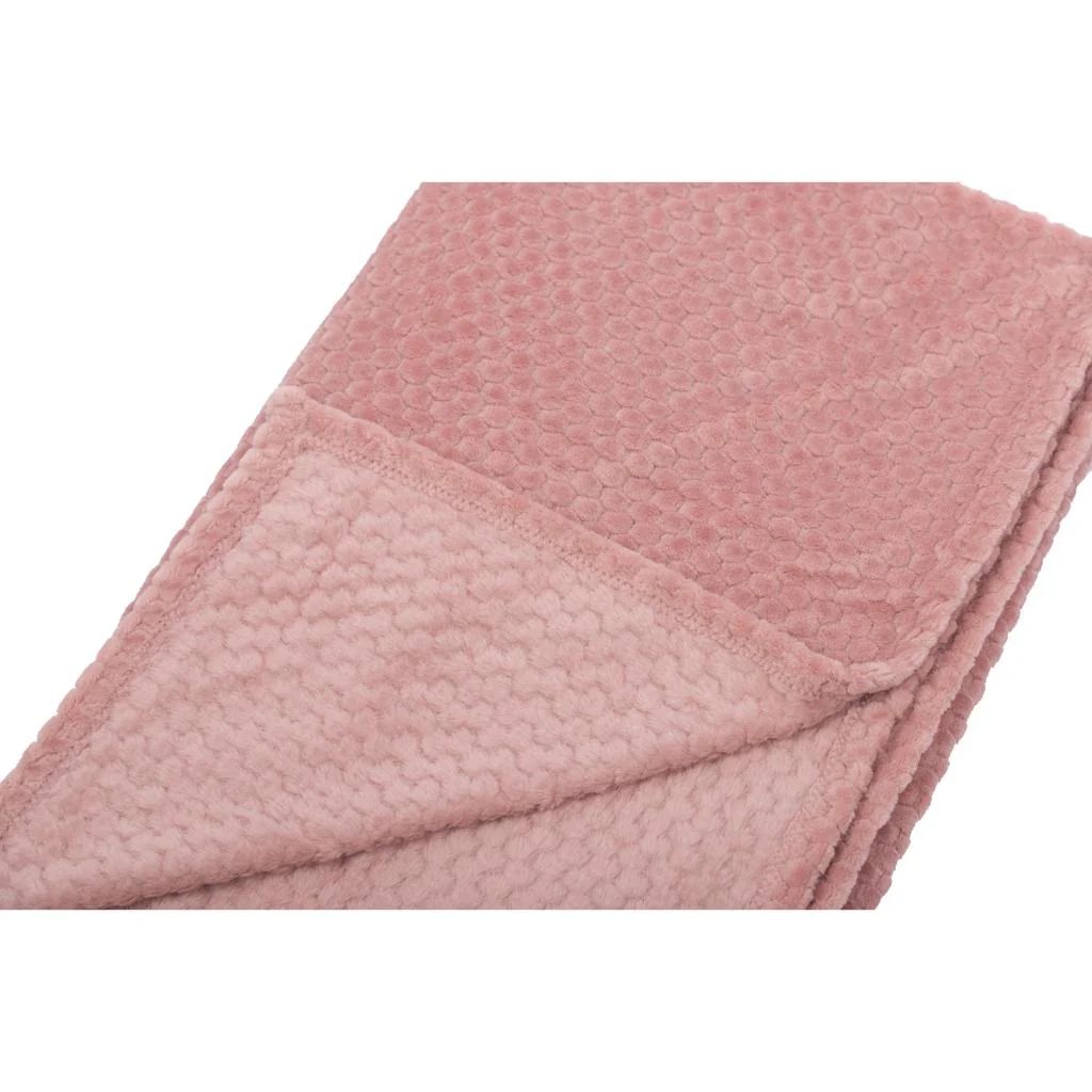 Combo 1 Pantuflas Outdoor Kids Llaima Rosado + 1 Manta Fleece Panal Rosada - Image 9
