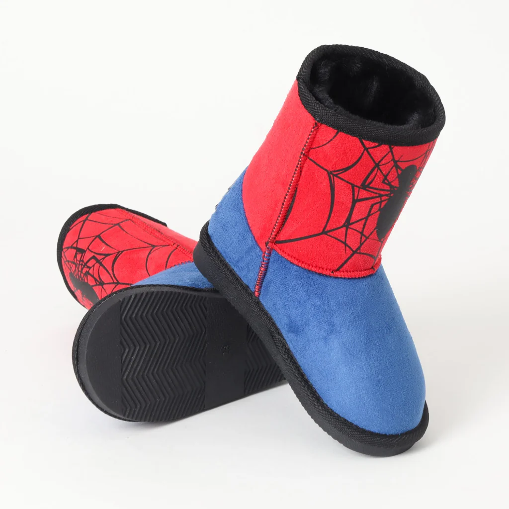 Combo 1 Peluche Spiderman 30 cm + 1 Pantuflas Niño Spider-Man Rojas - Image 3