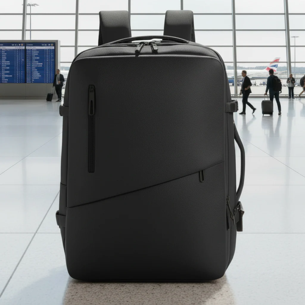 Combo 1 Mochila viaje viral 36L Negra + 1 Powerbank Energizer 5.000 mAh - Image 2