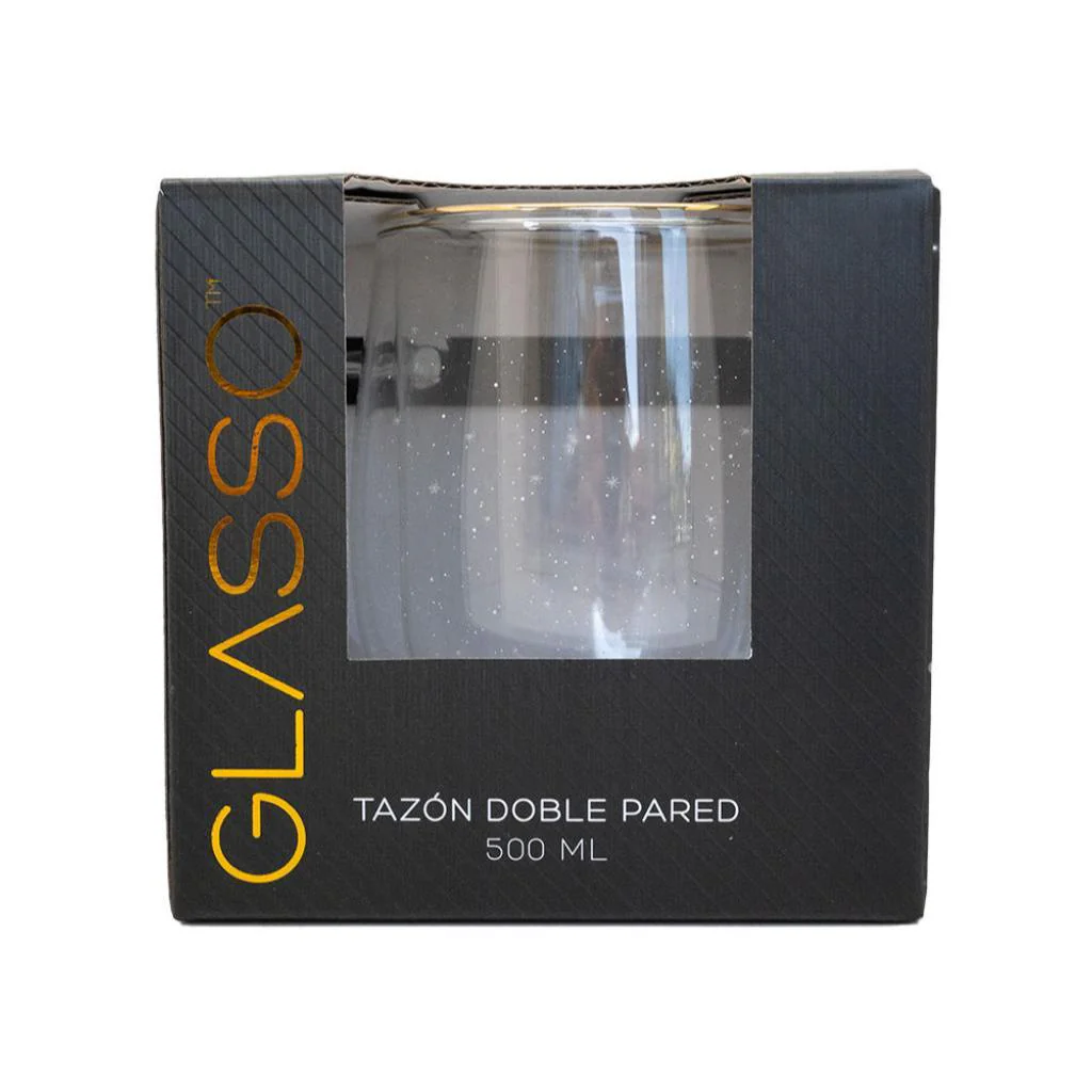 Tazón Glasso Stars 500 Ml + 1 Manta Sherpa Gris Jaspeado - Image 6
