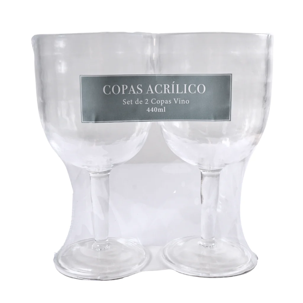 Combo 12 Copas Acrílicas para Vino 440 ml — 6 Sets de 2 Unidades - Image 4