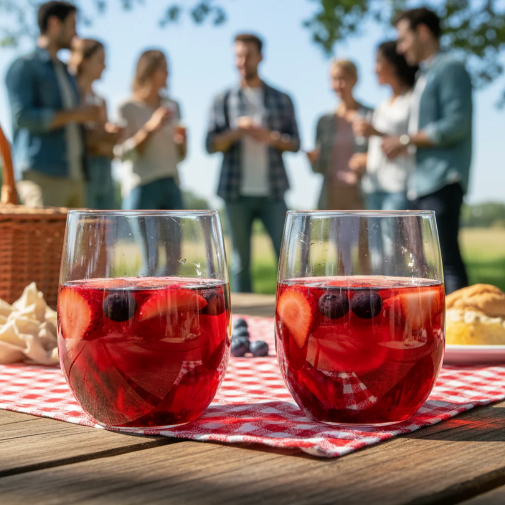 12 Vasos Premium Acrílicos para Vino 400 ml — 6 Sets de 2 Unidades - Image 3