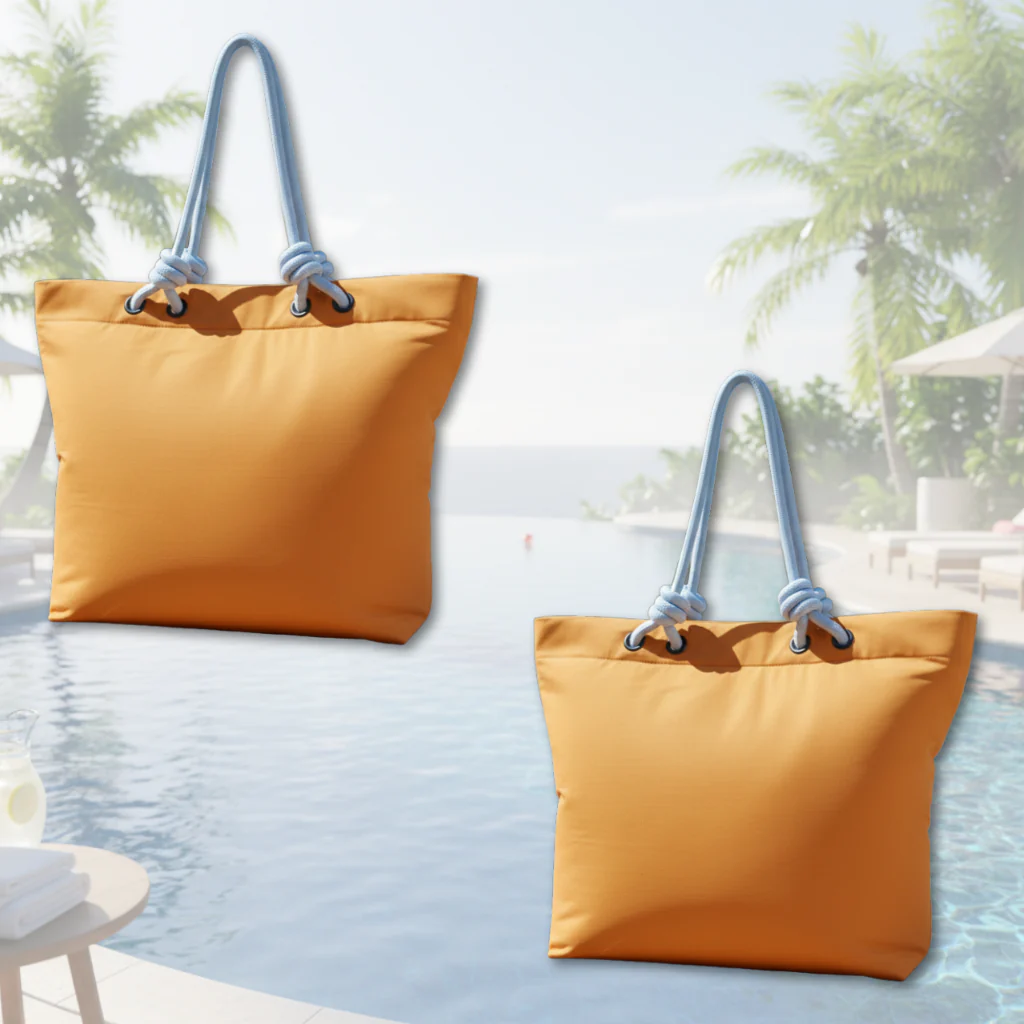 Combo 2 Bolsos Cooler Impermeable 16.5Lt Beige - Image 3