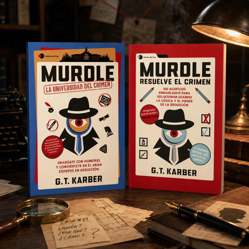 Combo 2 Libros Murdle. La Universidad Del Crimen + Resuelve El Crimen - G. T. Karber