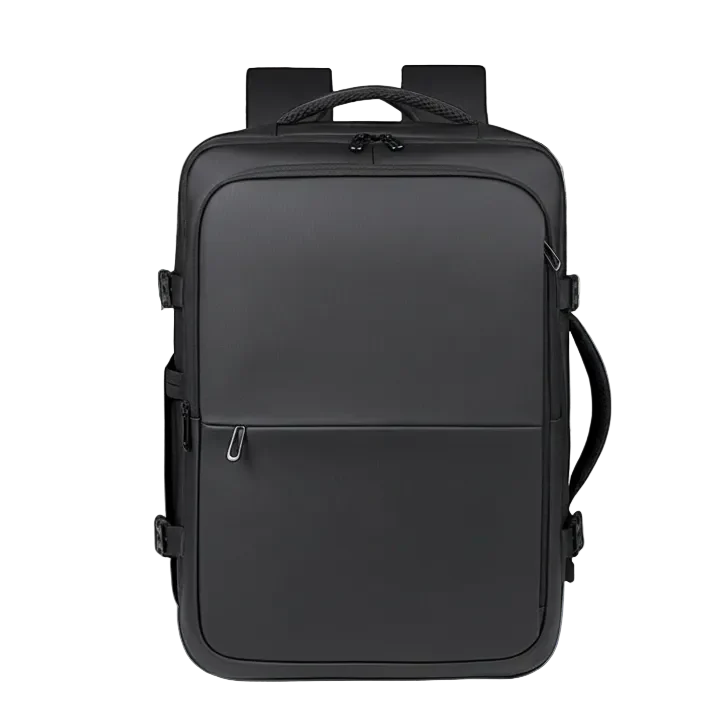 ✈️Combo 2 Mochilas de Viaje Viral: 1 Mochila Saxoline Lila y 1 Mochila Navigator Black 38L - Image 2