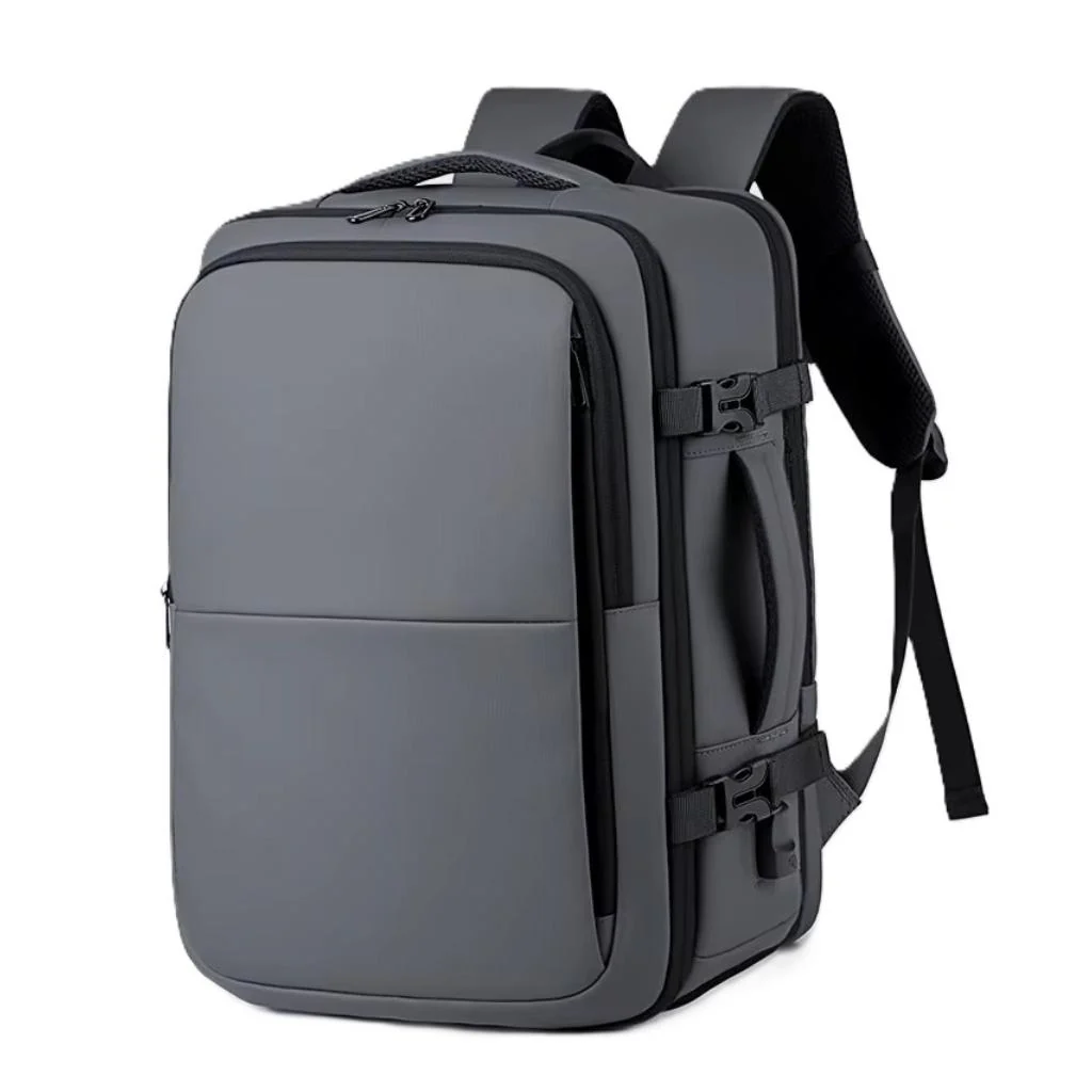 Combo 2 Mochilas Viaje Viral: 1 Mochila 44L Black y 1 Mochila 38L Space Grey. Resistentes al agua - Image 12