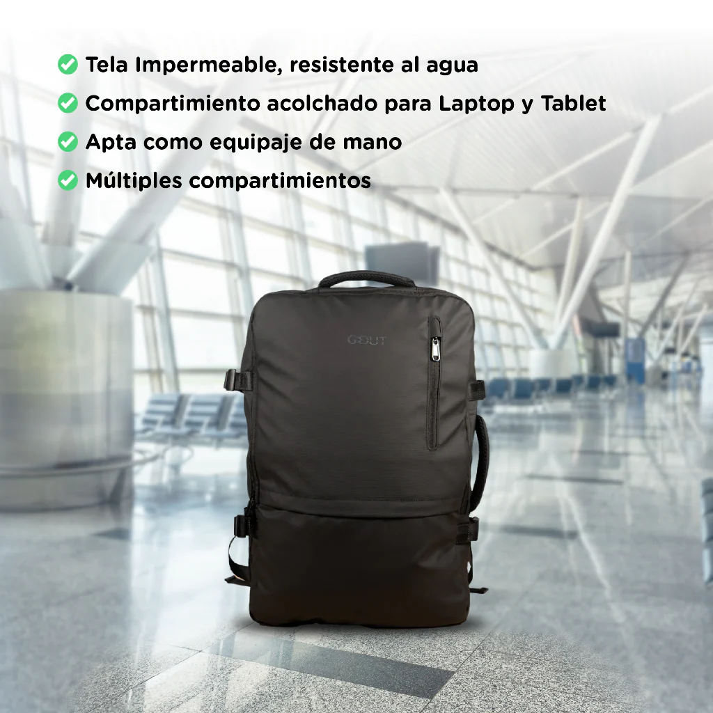 Combo 2 Mochilas de Viaje Viral Cabina 44 L. Resistente al Agua. - Image 14
