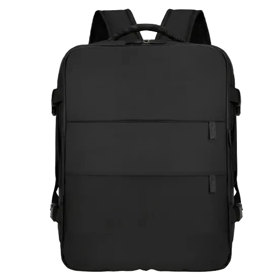 Combo 2 Mochilas de Viaje Viral XL. 1 Mochila Negra 40L y 1 Mochila 36L Ripstop Light Blue. Pack Travel - Image 8