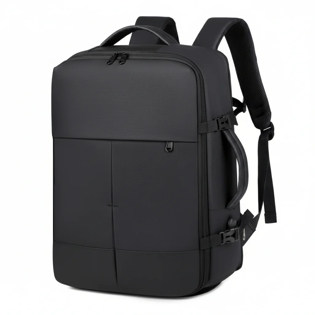 ✈️ Combo 2 Mochilas de Viaje Viral XL: 1 Mochila 40L Pink y 1 Mochila 36L Black. Pack Travel - Image 2