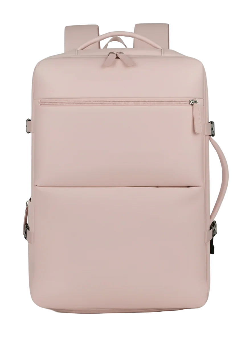✈️ Combo 2 Mochilas de Viaje Viral XL: 1 Mochila 40L Pink y 1 Mochila 36L Black. Pack Travel - Image 4