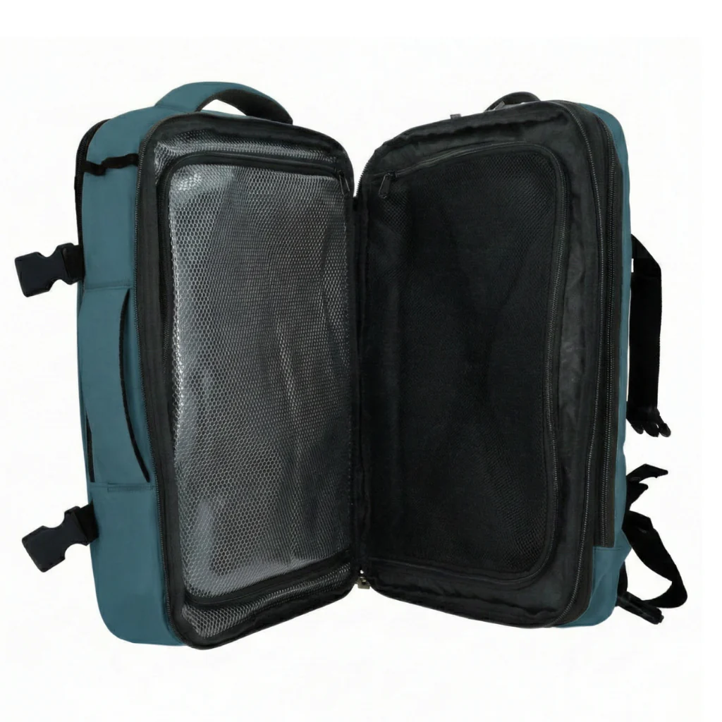 Combo 2 Mochilas de Viaje Viral XL 40L Llaima Color Azul - Image 10