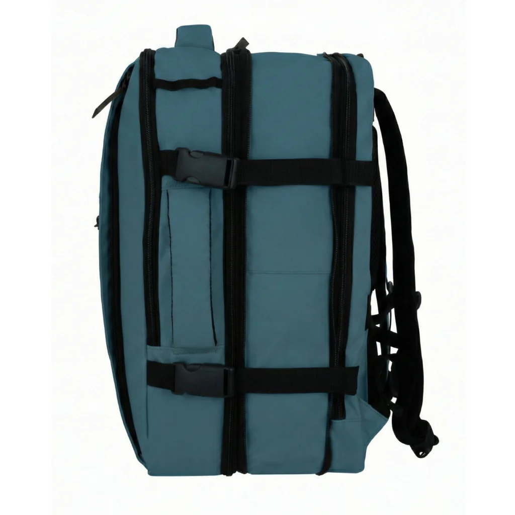 Combo 2 Mochilas de Viaje Viral XL 40L Llaima Color Azul - Image 8