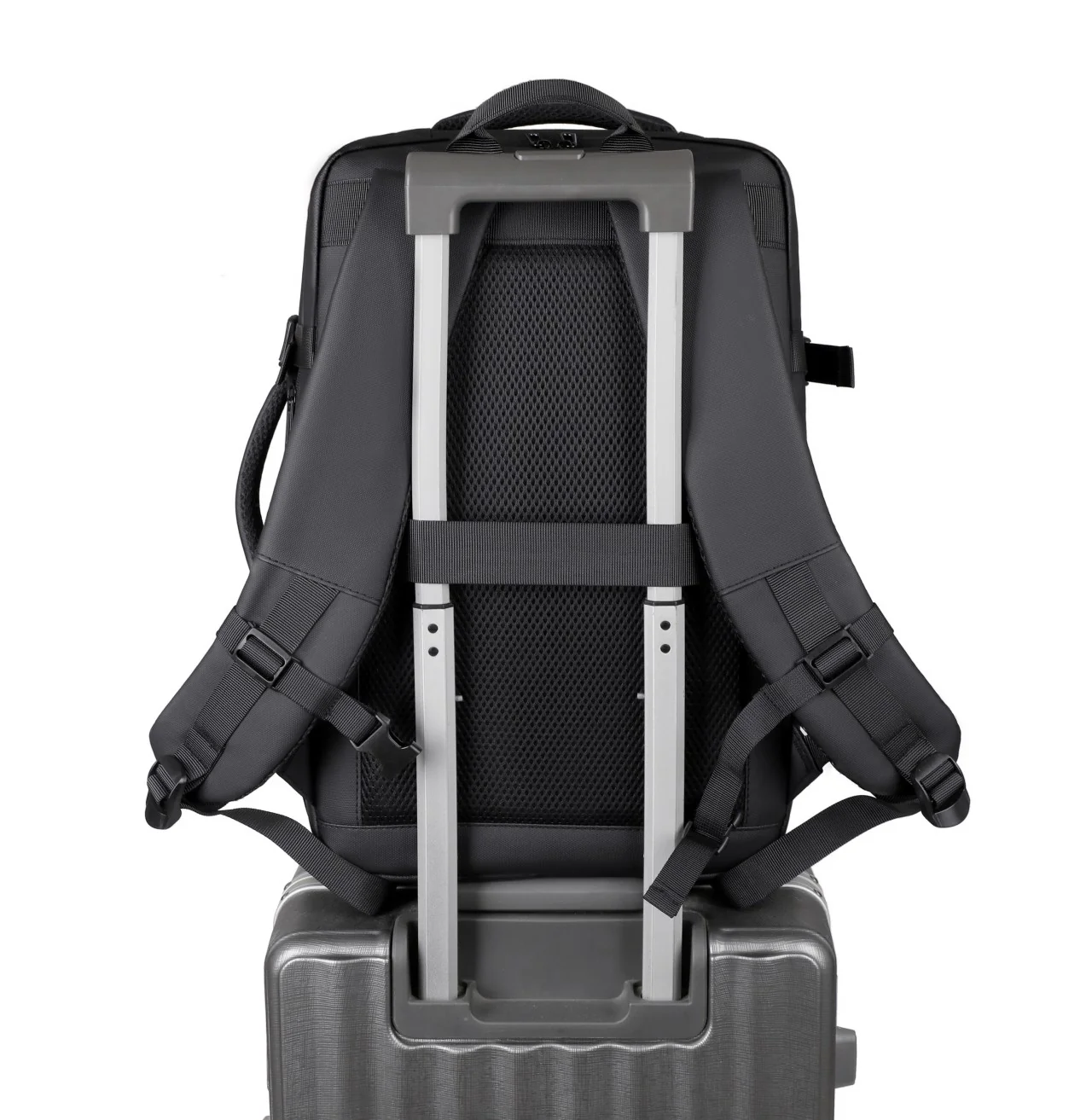 ✈️Combo 2 Mochilas Viaje Viral XL Navigator. 1 Mochila T90 Gris + 1 Mochila T91 Black - Image 10