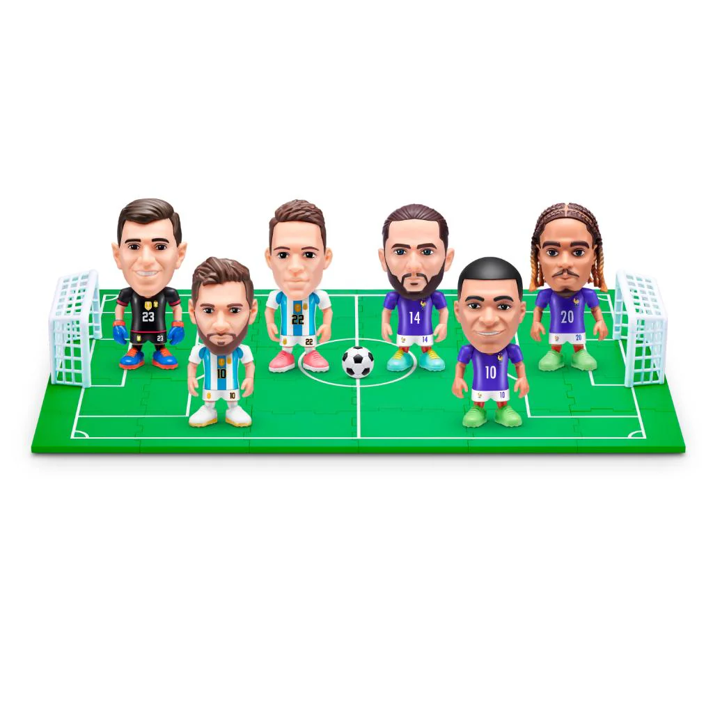 Combo 3 Figuras Coleccionables FIFA Ballers ZURU Sorpresa Serie 1 - Image 4