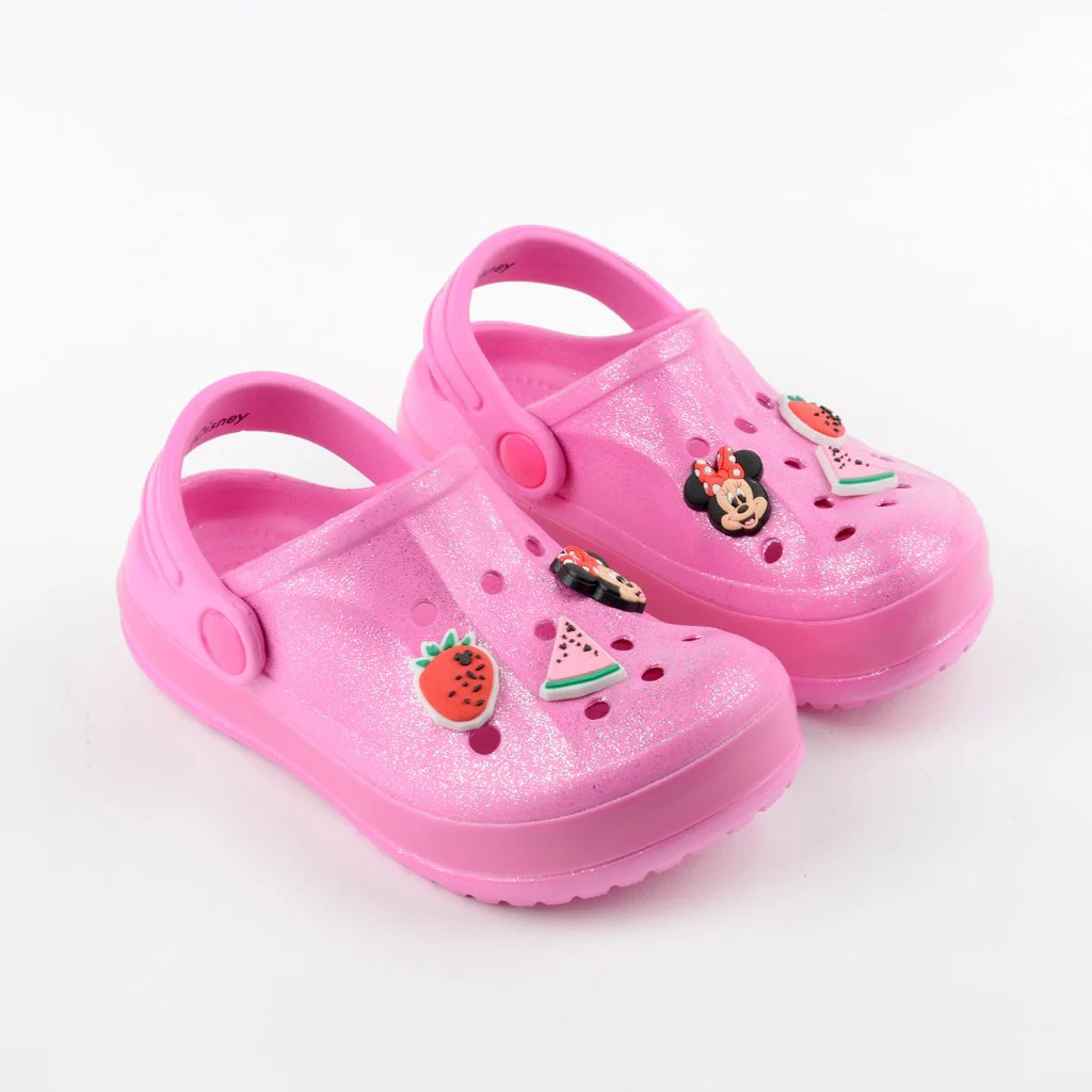 Combo Minnie: Sandalia Zueco Rosado + Alitas Flotadoras - Image 5
