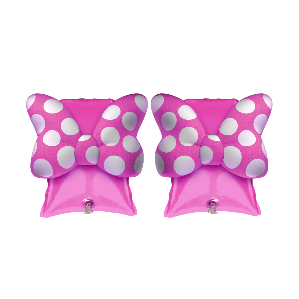 Combo Minnie: Sandalia Zueco Rosado + Alitas Flotadoras - Image 7