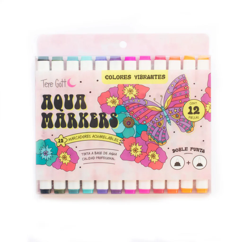 Combo Aqua Markers Tere Gott y Libro Queen Tere Gott - Image 4