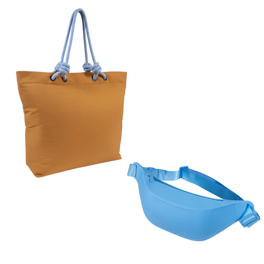 Combo Tote Bag Cooler 16.5Lt Beige +  Banano - Image 13