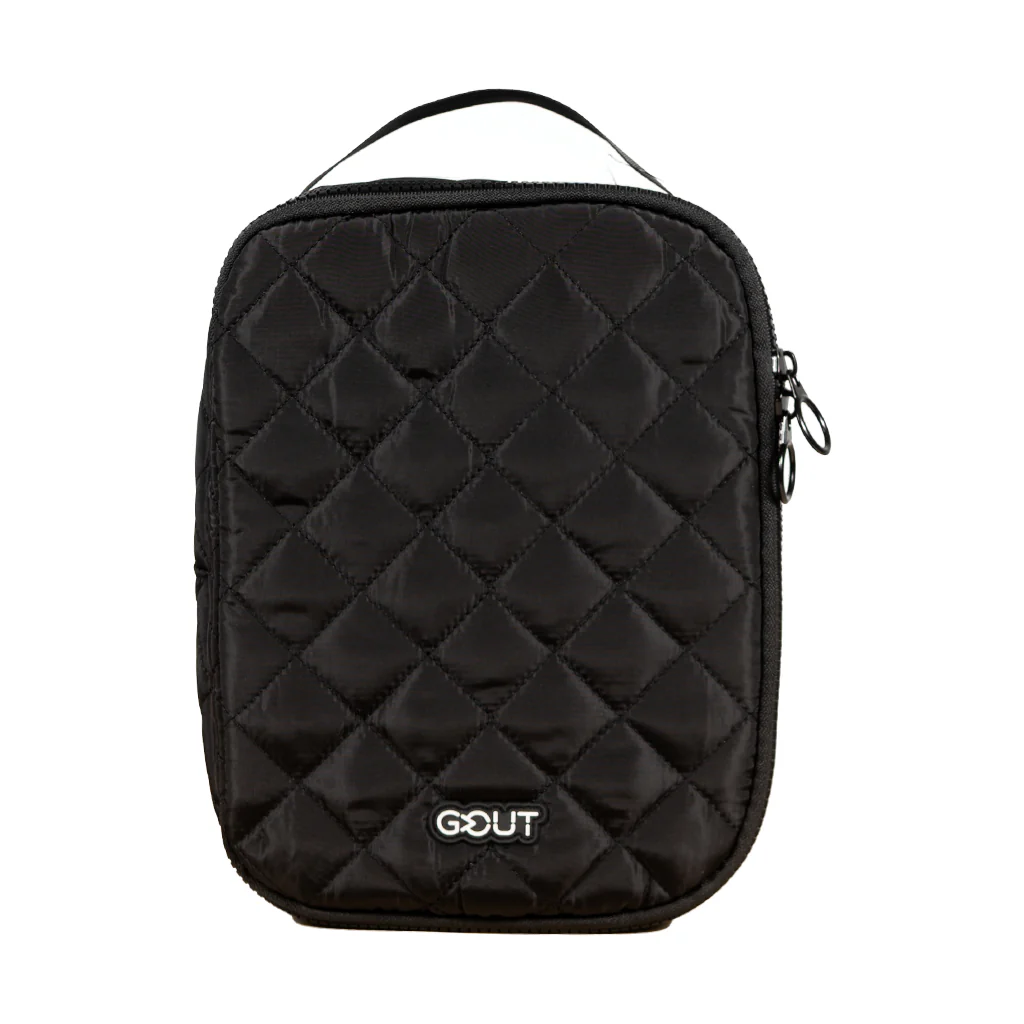 Combo Banano Silicona Rosado y Organizador de Viaje y Cosmetiquero 24cm x 18cm Gout Negro - Image 7