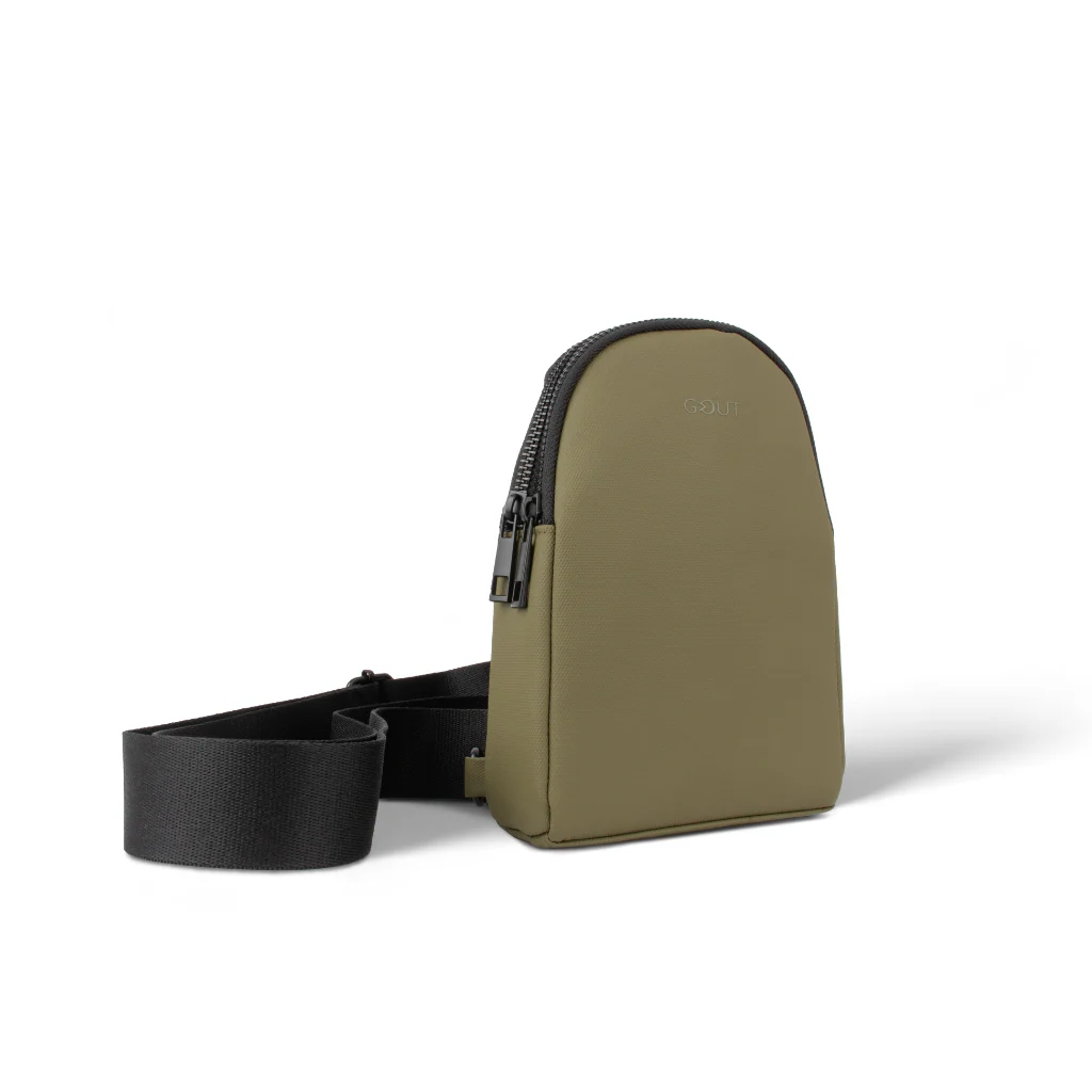 Combo Bandolera y Paraguas Retráctil Verde Oliva - Image 4