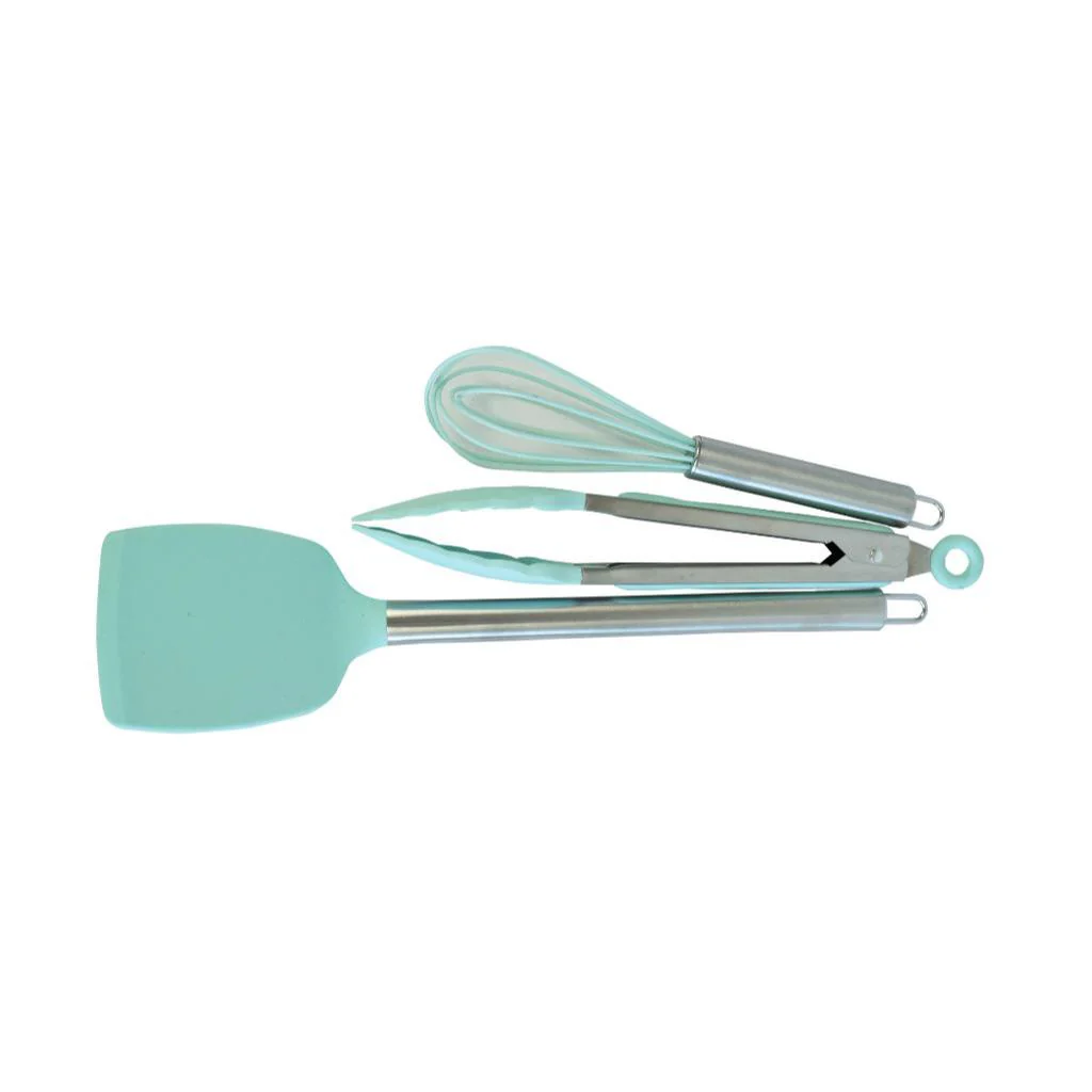 Set Batería De Cocina Alessandria Verde + Utensilios Doral 11 Piezas - Image 8