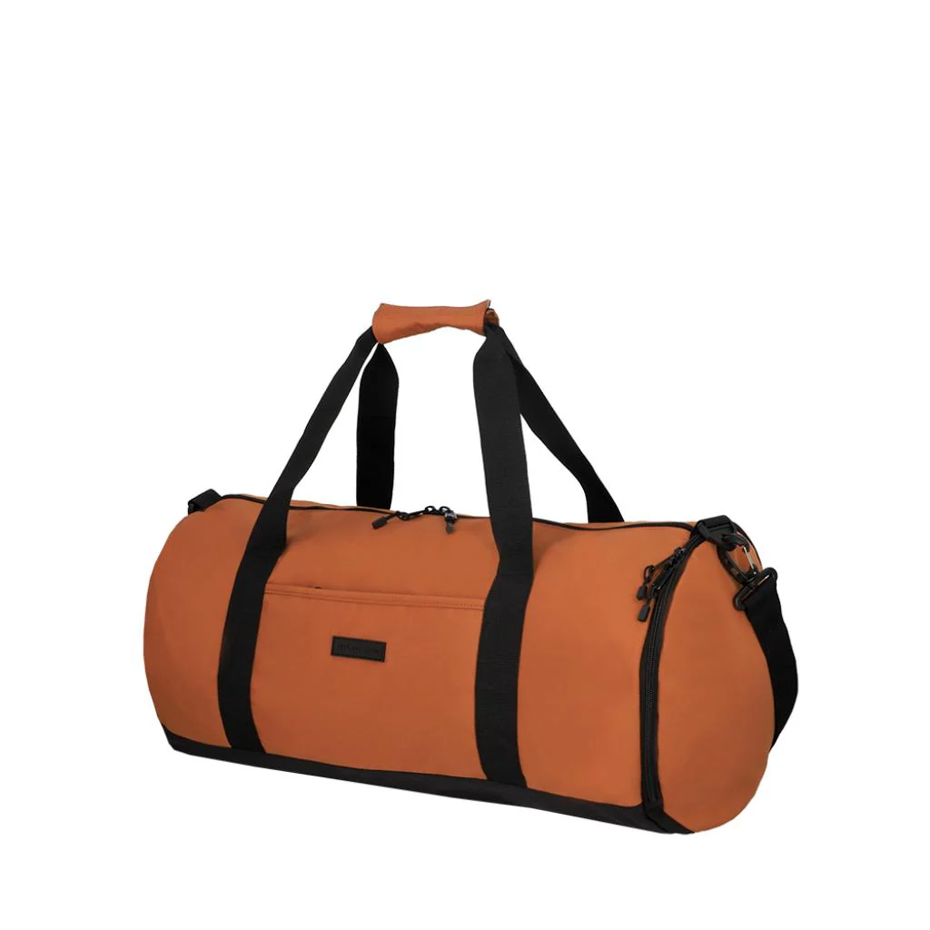 Combo: Bolso Duffel 40L - Large. Saxoline Nyla Brown + Mochila Saxoline Collins Beige 20 L - Image 12