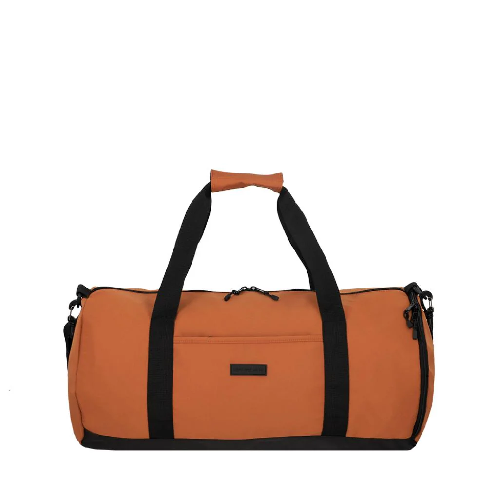 Combo: Bolso Duffel 40L - Large. Saxoline Nyla Brown + Mochila Saxoline Collins Beige 20 L - Image 14
