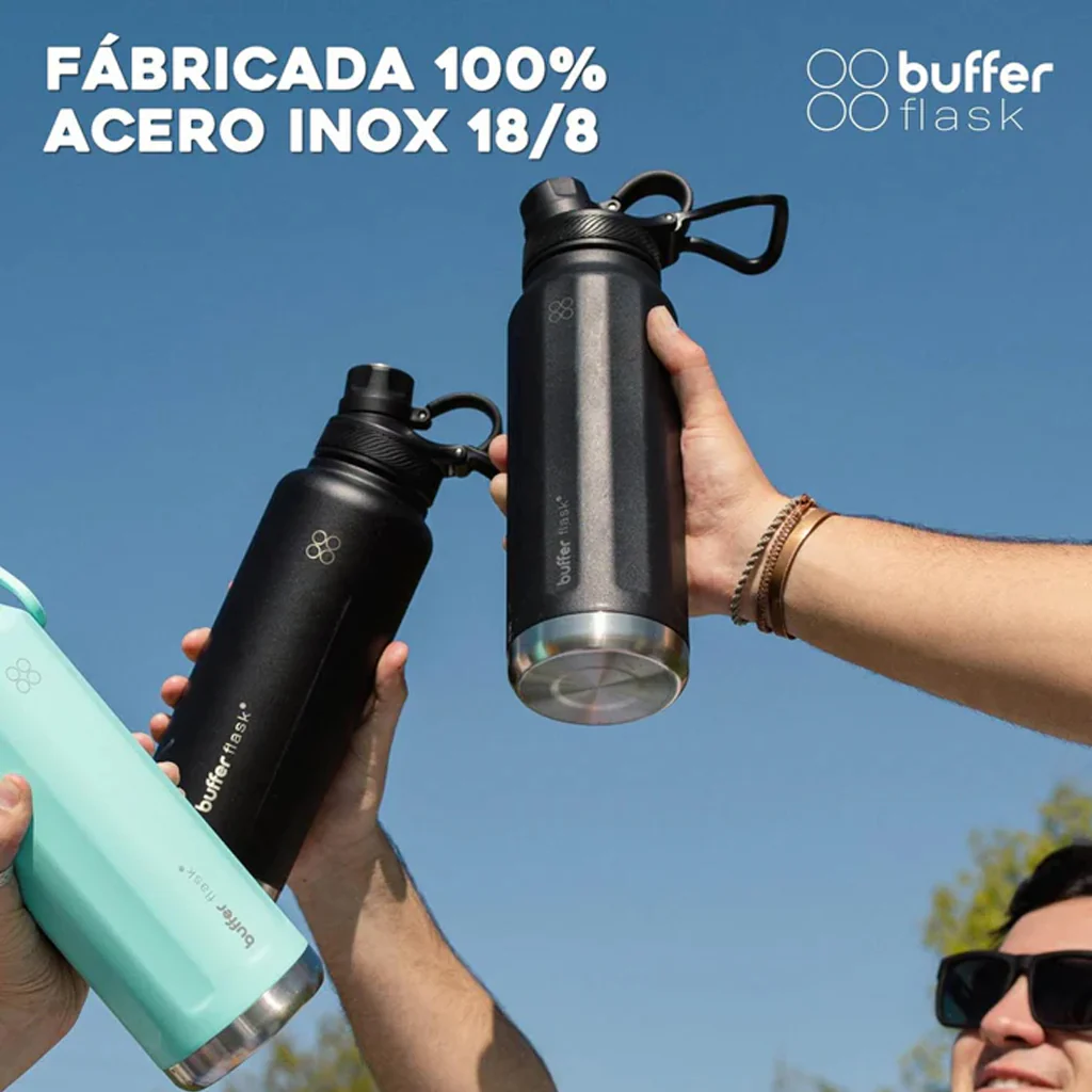 Combo Buffer 1 Mug Térmico Roques 750 ml Negro + 1 Botella Térmica Paine 1 Lt Negra - Image 6