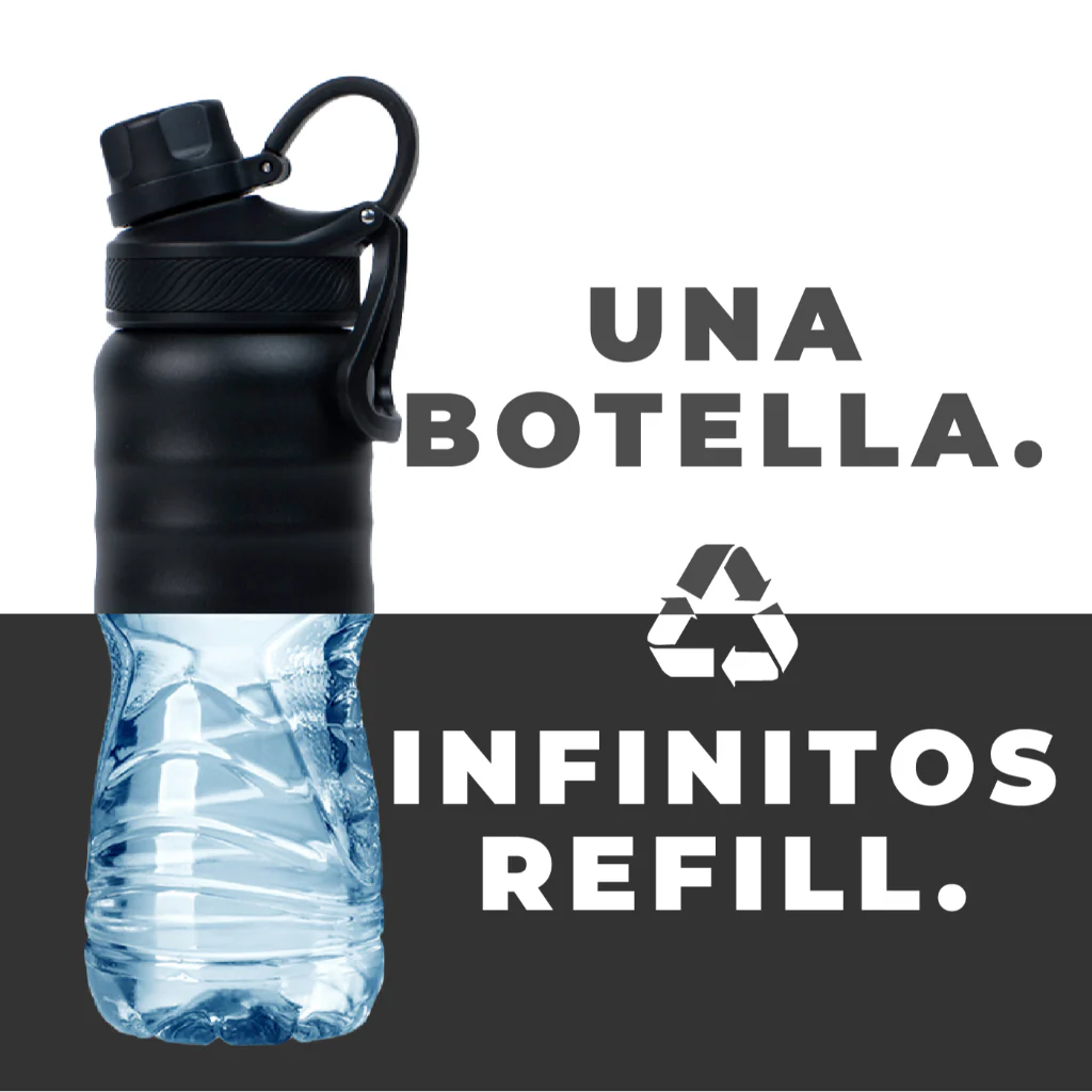 Combo 2x Buffer Botella 700ml Yosemite: 1 Ivory y 1 Negro - Image 8