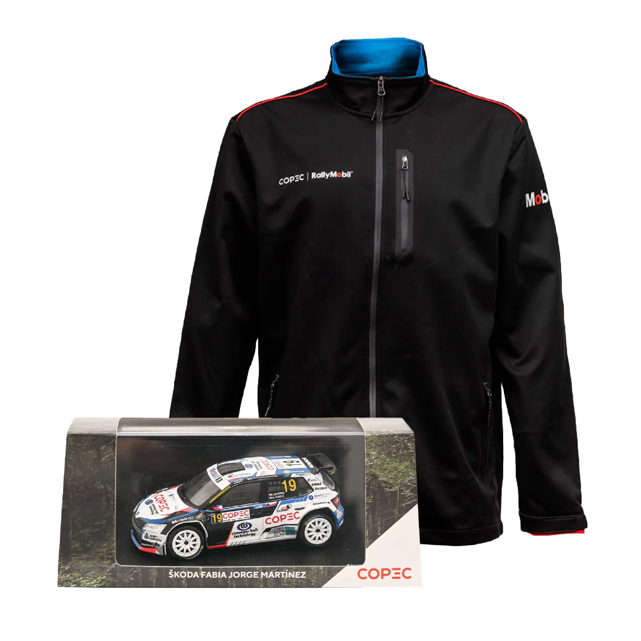 Combo Chaqueta Softshell WRC + Auto A Escala J. Martinez