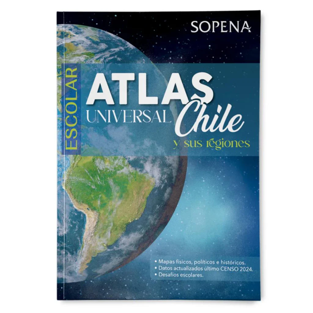 Combo Cuaderno Lenguaje 4 Básico Vertical + Diccionario Aristos + Atlas Universal Chile Y Sus Regiones – Libertad S.A. - Image 2