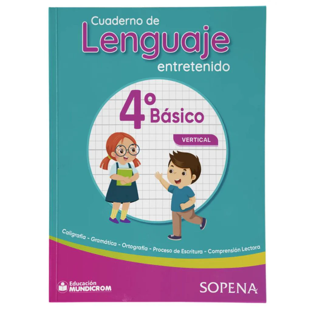 Combo Cuaderno Lenguaje 4 Básico Vertical + Diccionario Aristos + Atlas Universal Chile Y Sus Regiones – Libertad S.A. - Image 4