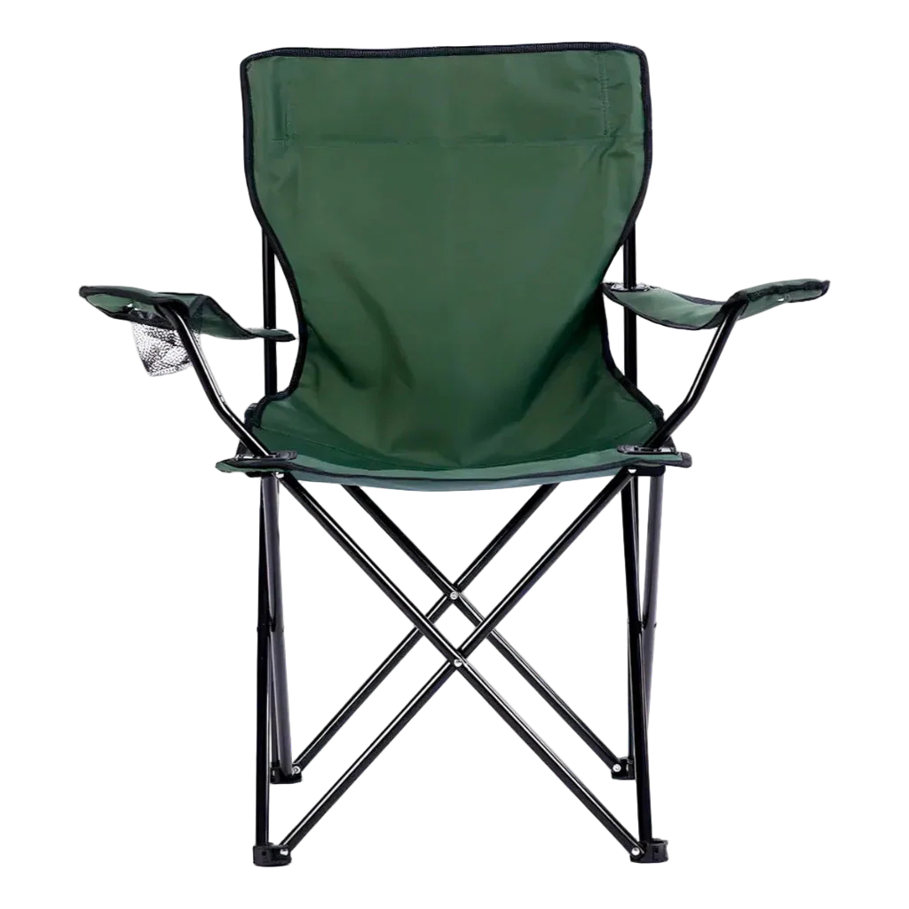 Combo Playero Full Grey-Green-Red: Quitasol Carpa Gris + 1 Silla de Camping Verde + 1 Silla Roja - Image 6
