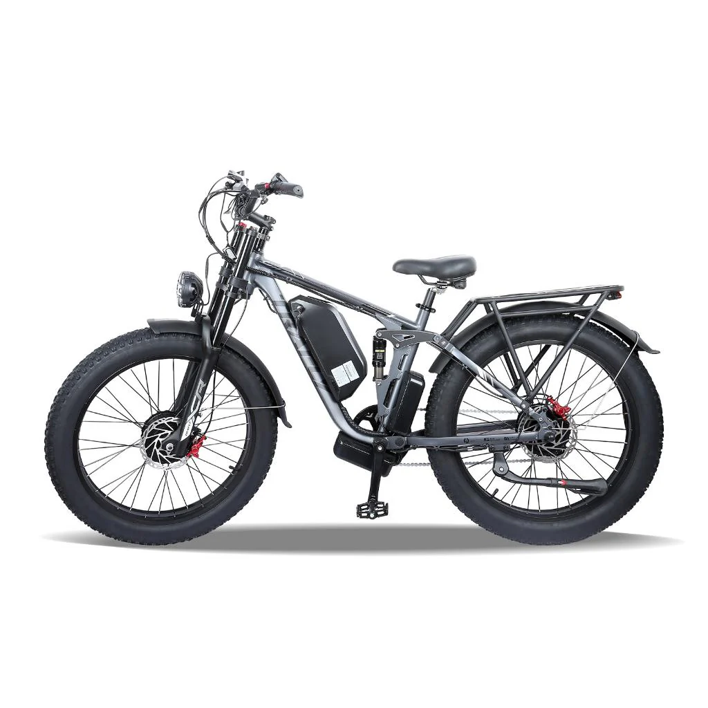 Ebike + Casco X26 Fat Dual Motor 2000W Phantom - Image 4