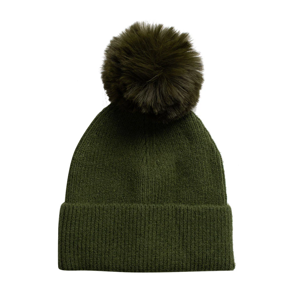 Combo Gorros de Punto con Pompones + Paraguas Retráctiles INV26 - Image 19