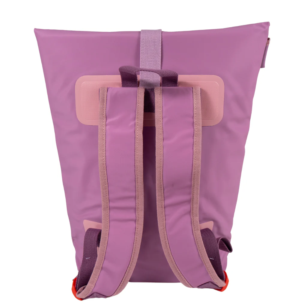 Combo Icepack 1 Kilo + Mochila Cooler Impermeable 15Lt Malva - Image 8
