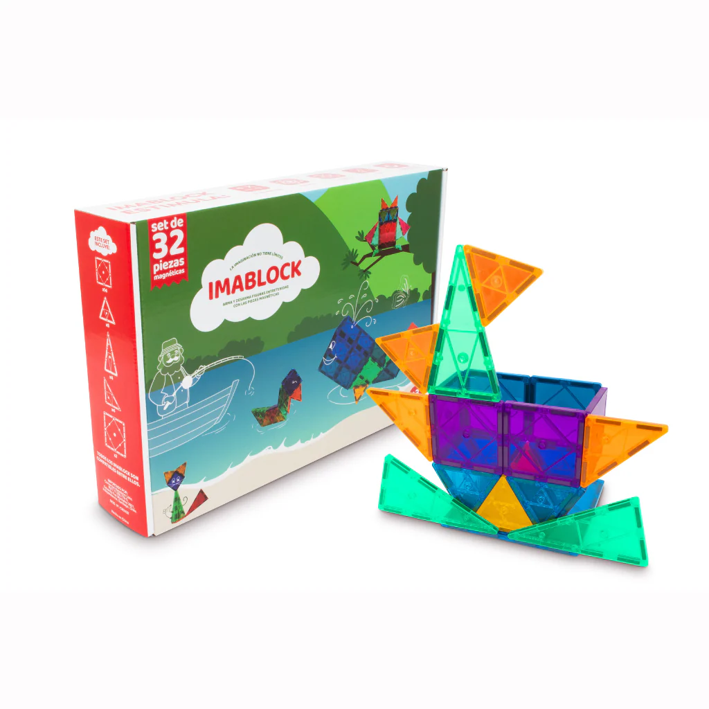 Combo Imanes IMABLOCK 32 piezas + 100 piezas - Image 3