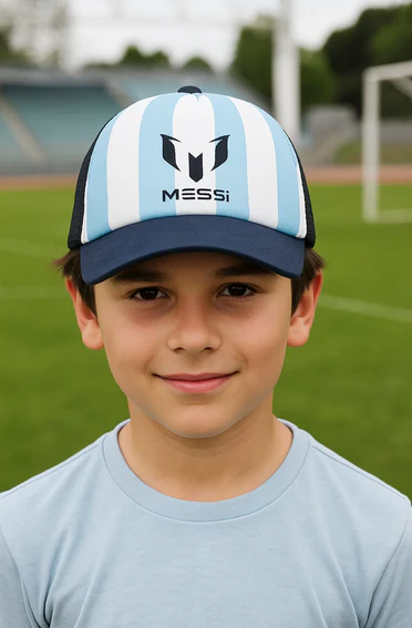 Pack 50 Sobres Panini + 1 Jockey Infantil Messi Argentina Mundial de Futbol 2026 - Image 4
