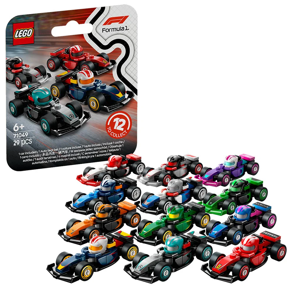 Combo 1 LEGO Autos F1 Coleccionables Sorpresa + 1 Camión Copec 297 Piezas - Image 9