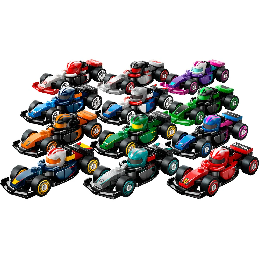 Combo LEGO Speed Champions McLaren MCL38 F1 + LEGO Autos F1 Coleccionables - Image 11