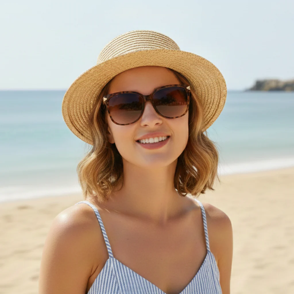 3x $23.990 - Combo 3 Lentes de Sol Bamberg Color Café - Image 2